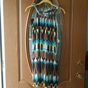 Banana Republic silk printed dress  Sz. PS NWOT